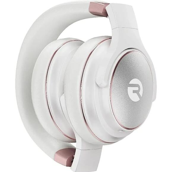 Raycon Everyday Over-Ear Bluetooth ANC Headphones, IPX4, Rose Gold - Picture 4 of 4